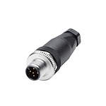 Circular Connector, 5 Contacts, Cable Mount, M12 Connector, Plug (6GK1908-0DB10-6AA0)