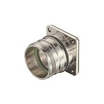 HARTING Housing, Bulkhead Mount, M23 Connector, IP67, IP69K, Han M23 Series (09151000301)