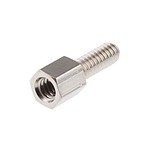 D-Sub Series Female Screw Lock For Use With D-sub Screw Lock UNC/UNC, Press-In Connectors with (09660009972)