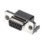 Harting D-Sub Filter 25 Way Right Angle Through Hole D-sub Connector Socket, 2.77mm Pitch, with 4-40 UNC Threaded (09643137802)