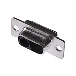 HARTING 2 Way Cable Mount D-sub Connector Socket, 6.86mm Pitch (09691000022)
