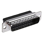 HARTING 25 Way Cable Mount D-sub Connector Plug (9670255601)