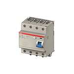 RCCB, 40A, 4 Pole, 100mA, Type F, 400V ac (2CCF544320E0400 F404A-K40/0.1)