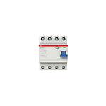 RCCB, 63A, 4 Pole, 100mA, Type AC, 230V ac (2CSF204001R2630 F204 AC-63/0,1)