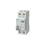 RCBO - 2P, 20A Current Rating, 5SU1 Series (5SU1356-1KK20)