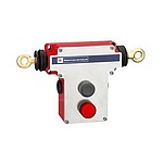 XY2CE Rope Pull Switch, 2 x 35 ->2 x 100m, 2NO/2NC (XY2CEDA196H7)