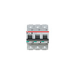 High Performance S800S MCB, 3P Poles, 100A Curve D, 400V AC, 250V DC, 50 kA Breaking Capacity, MCB (2CCS863001R0821 S803S-D100)