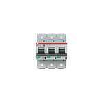 High Performance S800S MCB, 3P Poles, 80A Curve D, 400V AC, 250V DC, 50 kA Breaking Capacity, MCB (2CCS863001R0801 S803S-D80)