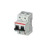 S800PV MCB, 2P Poles, 63A (2CCF019634R0001 S802PV-SD63)