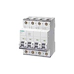 SENTRON 5SY7 MCB, 4P Poles, 13A Curve C, 400V AC, 72V DC, 5 kA Breaking Capacity, MCB (5SY7613-7)