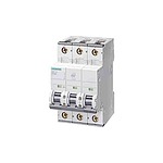 SENTRON 5SY7 MCB, 3P Poles, 40A Curve C, 400V AC, 72V DC, 5 kA Breaking Capacity, MCB (5SY7340-7)