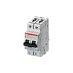 SMISSLINE TP MCB2P Poles, 40A Curve D, 400V AC (2CCS572001R0401)