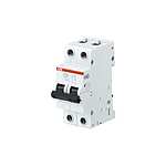 System Pro M Compact S200 MCB, 2P Poles, 80A Curve K (2CDS252001R0805 S202-B80 6kA)