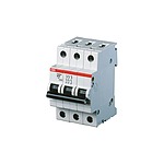 System Pro M Compact S200M MCB, 3P Poles, 50A Curve B, 440V AC, 10 kA Breaking Capacity, MCB (2CDS273001R0505 S203M-B50)