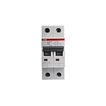 System Pro M Compact S200M MCB, 2P Poles, 6A Curve B, 440V AC, 125V DC, 10 kA Breaking Capacity, MCB (2CDS272001R0065 S202M-B6)