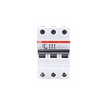System Pro M Compact S200M MCB, 3P Poles, 32A Curve B, 440V AC, 10 kA Breaking Capacity, MCB (2CDS273001R0325 S203M-B32)