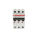 System Pro M Compact S200 MCB, 3P Poles, 25A Curve D, 440V AC, 6 kA Breaking Capacity, MCB (2CDS253001R0251 S203-D25)