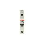 System Pro M Compact S200M MCB, 1P Poles, 10A Curve B, 253V AC, 72V DC, 10 kA Breaking Capacity, MCB (2CDS271001R0105 S201M-B10)