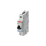 SMISSLINE TP MCB, 1P Poles, 25A Curve D, 230V AC (2CCS571001R0251 S401M-D25)