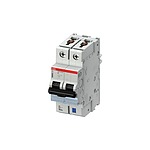 SMISSLINE TP MCB2P Poles, 20A Curve B, 230V AC (2CCS571001R0205 S401M-B20)