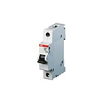 System Pro M Compact S200M MCB, 1P Poles, 20A Curve B, 253V AC, 72V DC, 10 kA Breaking Capacity, MCB (2CDS271001R0205 S201M-B20)