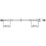 Cable for use with CN3 Series - 5m Length (LC3F2-1-C3-05-1)