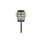 Inductive Barrel-Style Proximity Sensor, M30 x 1.5, 15 mm Detection, PNP Output, 12 ->48 (XS630B1PAL10TF)