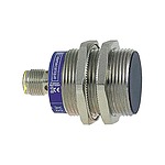 Inductive Barrel-Style Proximity Sensor, M30 x 1.5, 20 mm Detection, PNP Output, 12 ->24 V (XS1N30PB349D)