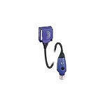 Inductive Block-Style Proximity Sensor, 10 mm Detection, 12 ->24 V dc, IP67 (XS7E1A1DAL01M12)