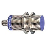 Inductive Barrel-Style Proximity Sensor, M30 x 1.5, 15 mm Detection, NPN Output, 12 ->48 V (XS630B1NAM12)
