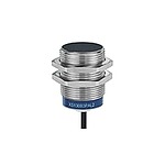 Inductive Barrel-Style Proximity Sensor, M30 x 1.5, 15 mm Detection, NPN Output, 12 ->24 V (XS130B3NAL2)