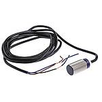 Inductive Barrel-Style Proximity Sensor, M18 x 1, 5 mm Detection, PNP Output, 10 ->36 V (XS518B1PAL2)