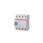 RCCB, 125A, 4 Pole, 300mA, Type AC, 230V ac (2CSF204001R3950 F204 AC-125/0,3)
