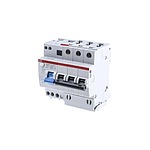 RCBO, 40A Current Rating, 3P Poles, 30mA Trip Sensitivity, System Pro M Compact Range (2CSR273001R1404  DS203 M AC-C40/0,03)