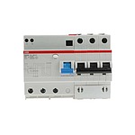 RCBO, 63A Current Rating, 3P Poles, 30mA Trip Sensitivity, System Pro M Compact Range (2CSR273001R1634  DS203 M AC-C63/0,03)