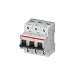 S800PV MCB, 3P, 10A Curve B (2CCF019610R0001 S803PV-SP10 - 5 kA)