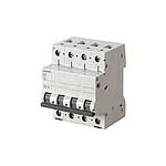 SENTRON 5SL6 MCB, 3P+N, 300mA Curve C, 400V AC, 72V DC (5SL6614-7)