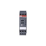 DIN Rail Single Function Timer Relay, 24 ->240 V ac, 24 ->48V dc, DPDT, 0.05 s ->300h (1SVR730110R3300  CT-AHS.22S)