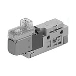 Solenoid Valve VQZ115-5LO1-CP-Q, 3 port(s) , NC, 24 V dc, 1/8in (VQZ115-5LO1-CP-Q)