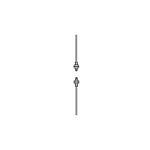 Sensors Through Beam Fibre Optic Cable for Use with XU Series Photoelectric Sensor (XUFN12301L10)