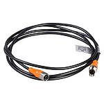 Sensors Straight Male 5 way M12 to Straight Female 5 way M12 Sensor Actuator Cable, 5m (XZCRA151164D5)