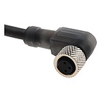 Sensors Right Angle Female 3 way M8 to Unterminated Sensor Actuator Cable, 10m (XZCP0666L10)