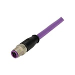 Straight Male 4 way M12 to Unterminated Sensor Actuator Cable, 1m (21348800486010)