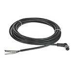 Sensors Right Angle Female 3 way M12 to Unterminated Sensor Actuator Cable, 2m (XZCP1340L2)