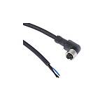 Sensors Right Angle Female 3 way M8 to Unterminated Sensor Actuator Cable, 2m (XZCP0666L2)