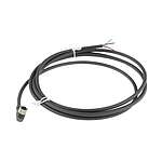 Sensors Right Angle Female 4 way M8 to Unterminated Sensor Actuator Cable, 2m (XZCP1041L2)