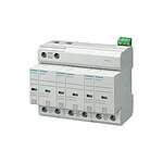 3 Phase Surge Protector, 25kA, DIN Rail Mount (5SD7443-1)