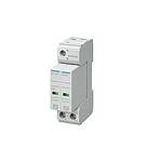 1 Phase Surge Protector, 25kA, DIN Rail Mount (5SD7422-0)
