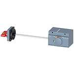 SENTRON Side wall mounted rotary operator, For Use With 3VA1 400/630 and 3VA2 400/630, Grey (3VA9467-0PK17)