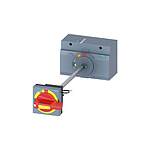 SENTRON Door Mounted Rotary Operator, For Use With 3VA1 400/630 and 3VA2 400/630, Grey (3VA9467-0FK27)